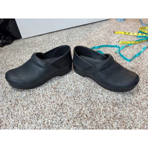 Black, Leather DANSKO Shoes/Clogs, size 38/7.5-8 - Picture 5 of 9
